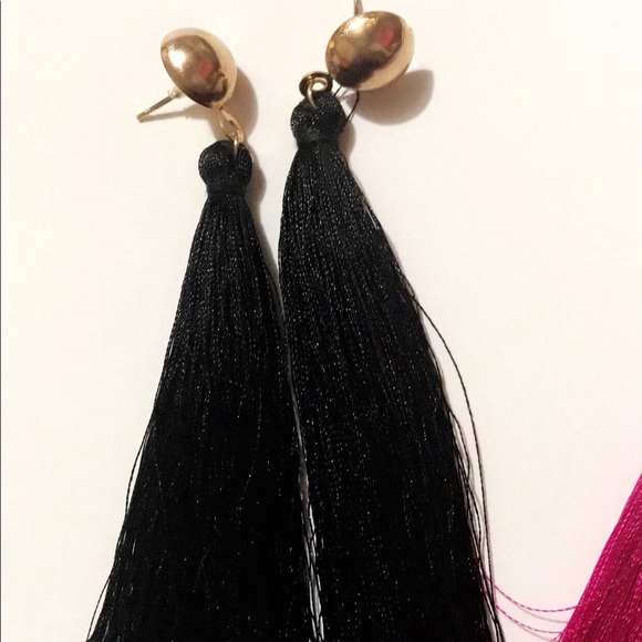 Tassel earings! $7 each pair - Picture 3 of 3